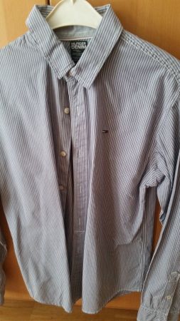 Chemise Hilfiger denim rayée