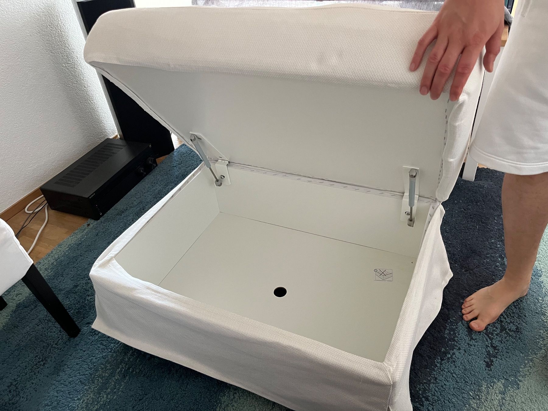 Divani: Ikea Färlöv 3-er Sofa und passende Sitzhocker – Usato da Zwingen venduto da schoggimuckibaer 6