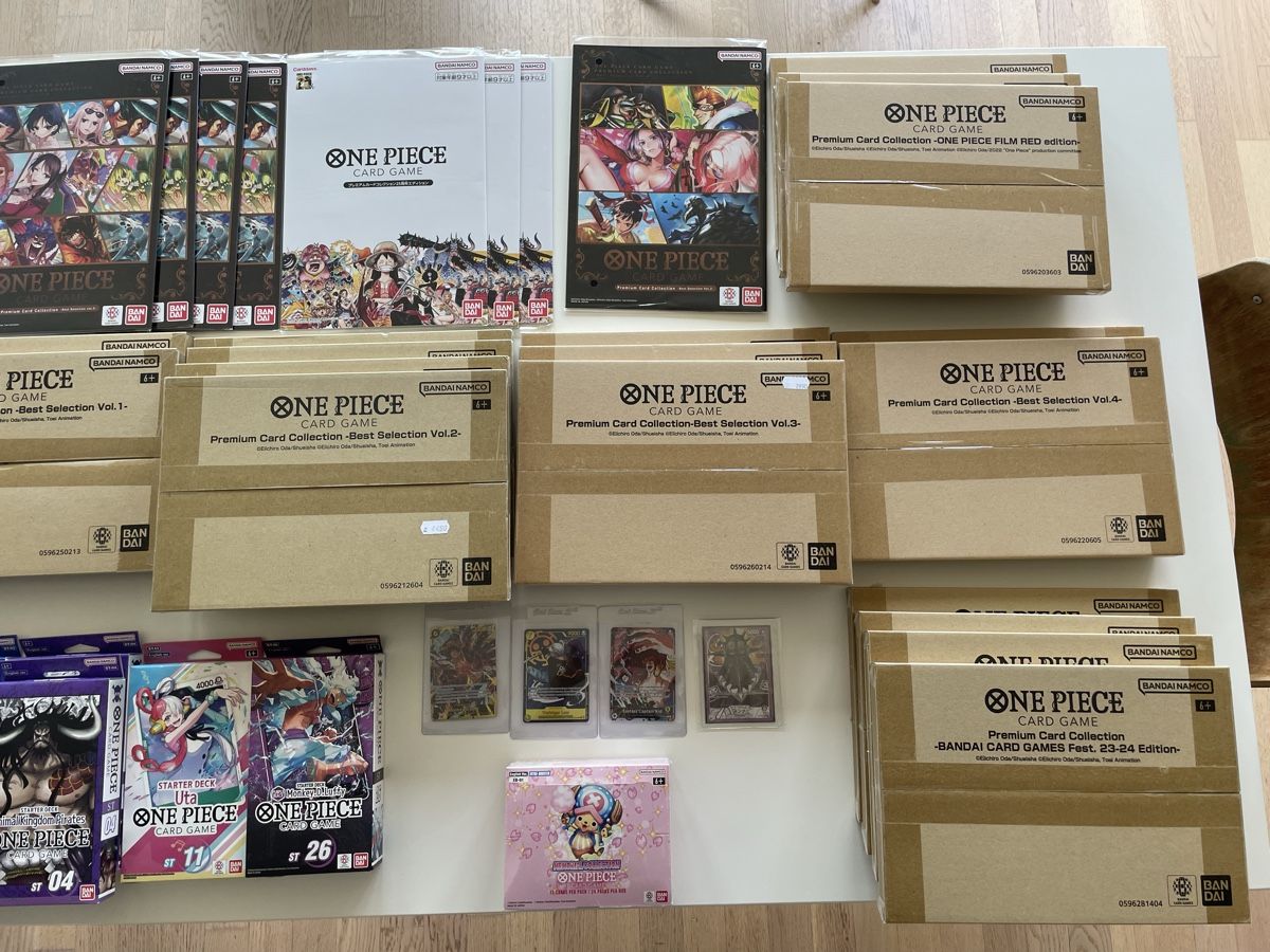 Bandai Sammelbilder & Trading cards: Grosse One Piece Sammlung – Neu und originalverpackt aus Wallisellen von kam_8pkf