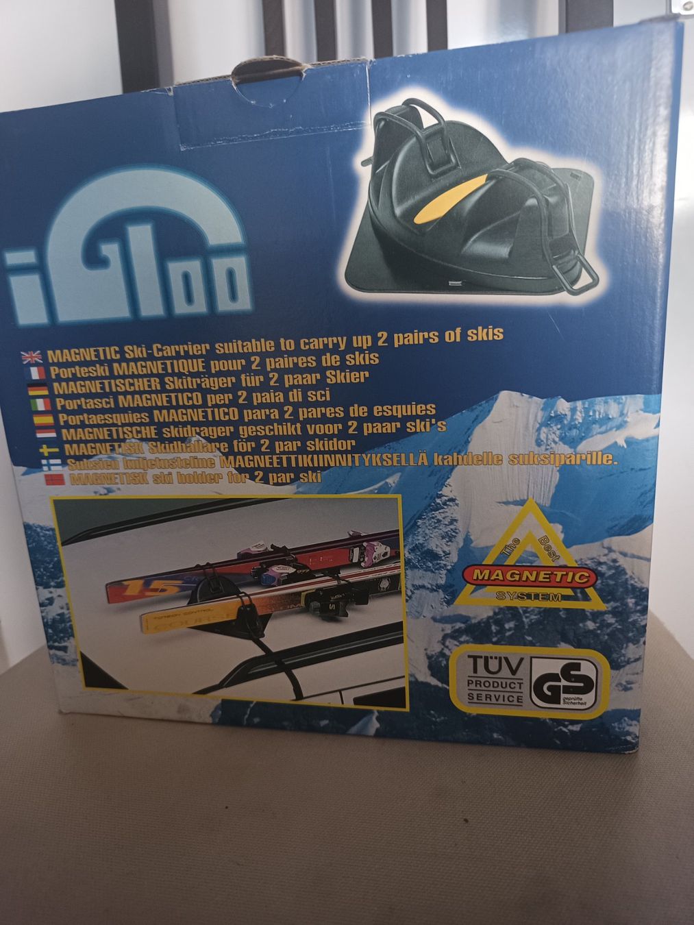 Portapacchi: IGloo Magnet Skiträger – Nuovo e nell'imballaggio originale da Oberegg venduto da 19franzi94 3