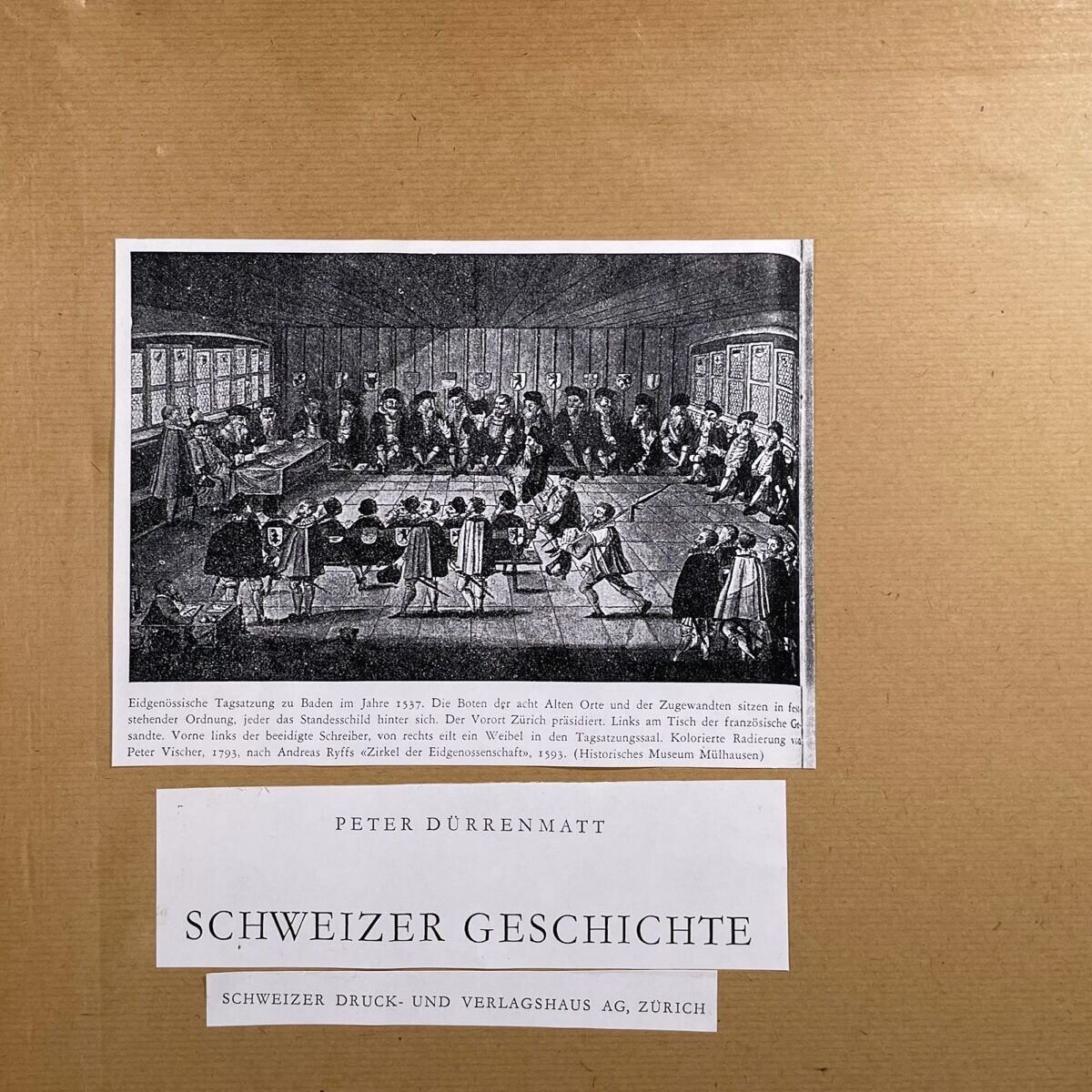 Dipinti: Eidgenössische Tagsatzung 1537  – Usato da Zürich venduto da kunstkauf 4