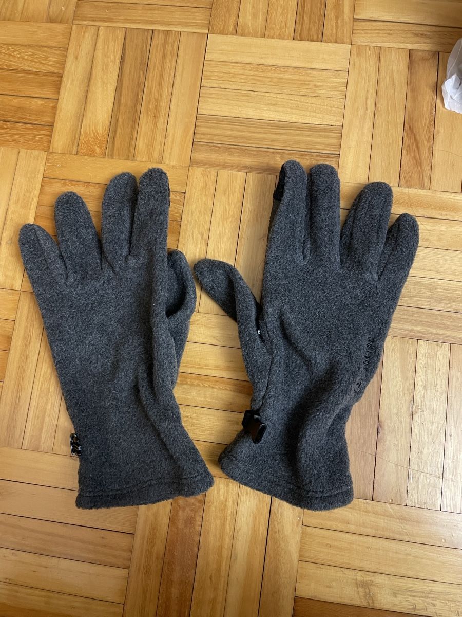 Guanti & manicotti: Fleece Handschuhe grau, Grösse M/L – Usato da Dittingen venduto da nje_9nlt