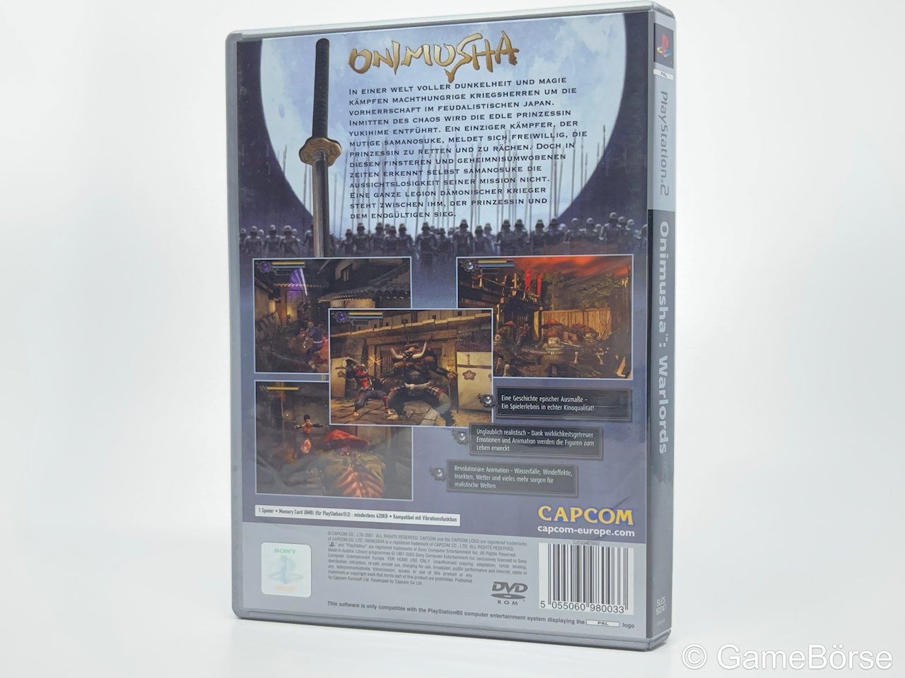 Sony Giochi: PS2 Onimusha Warlords – Usato da Stettfurt venduto da GameBoerse 1