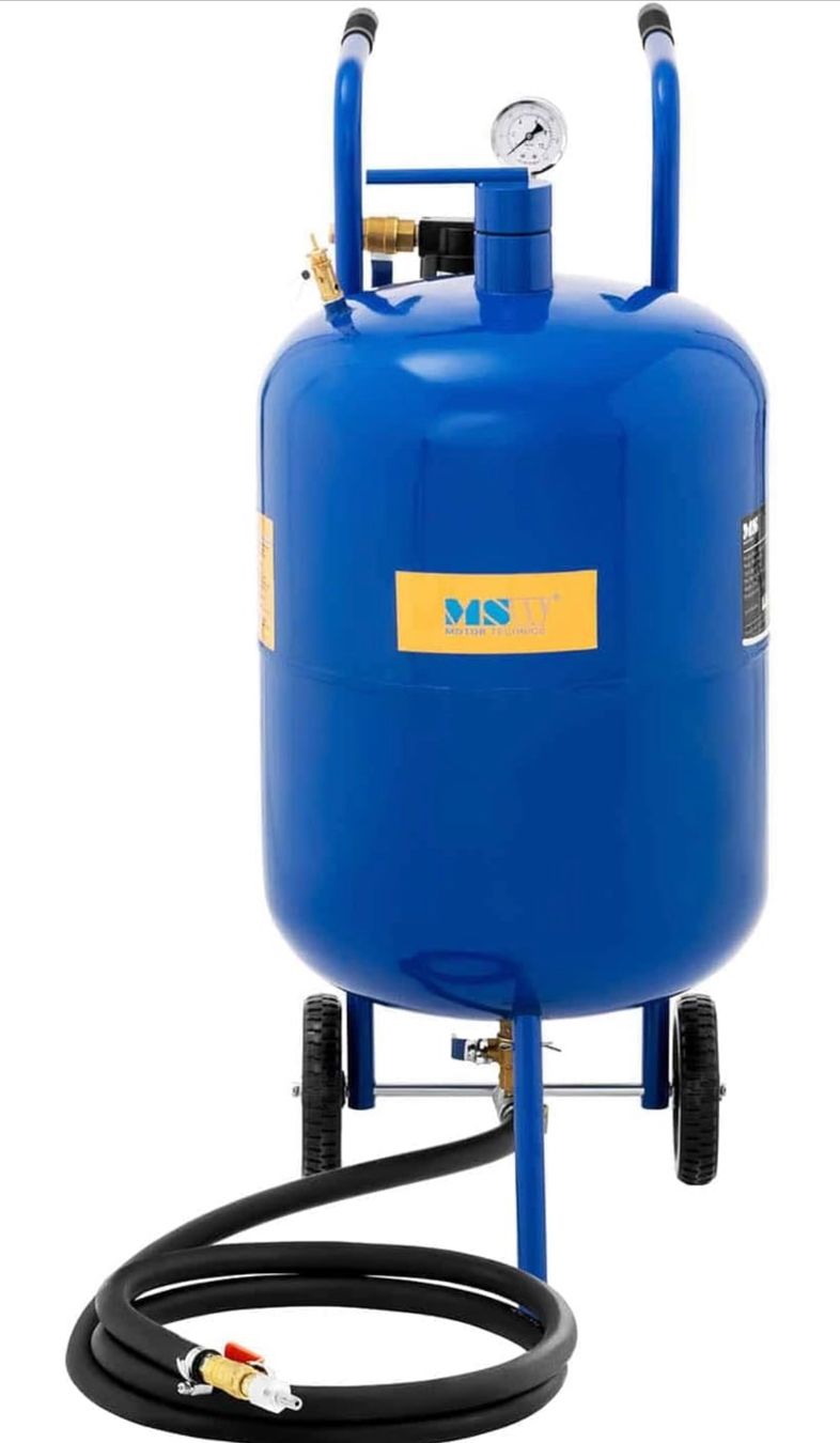 Tutte le macchine: Mobiles Sandstrahlgerät Sandstrahlanlage Sandstrahler 75 l – Nuovo e nell'imballaggio originale da Amriswil venduto da JaJa-Express 3