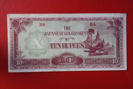 currency banknote japanese gov.1942-1944