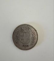 Schweizer 5 Franken 1940 Münze