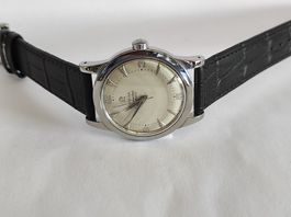 Omega Hammerautomat Stahl, sehr schön, 34 mm / gepflegt