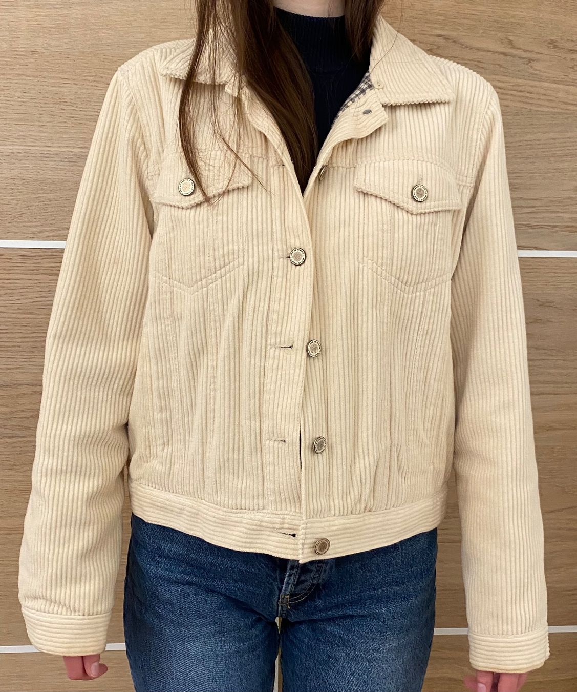 Mango Giacche: Übergangsjacke Mango Cream – Usato da Cham venduto da Eliissa 3
