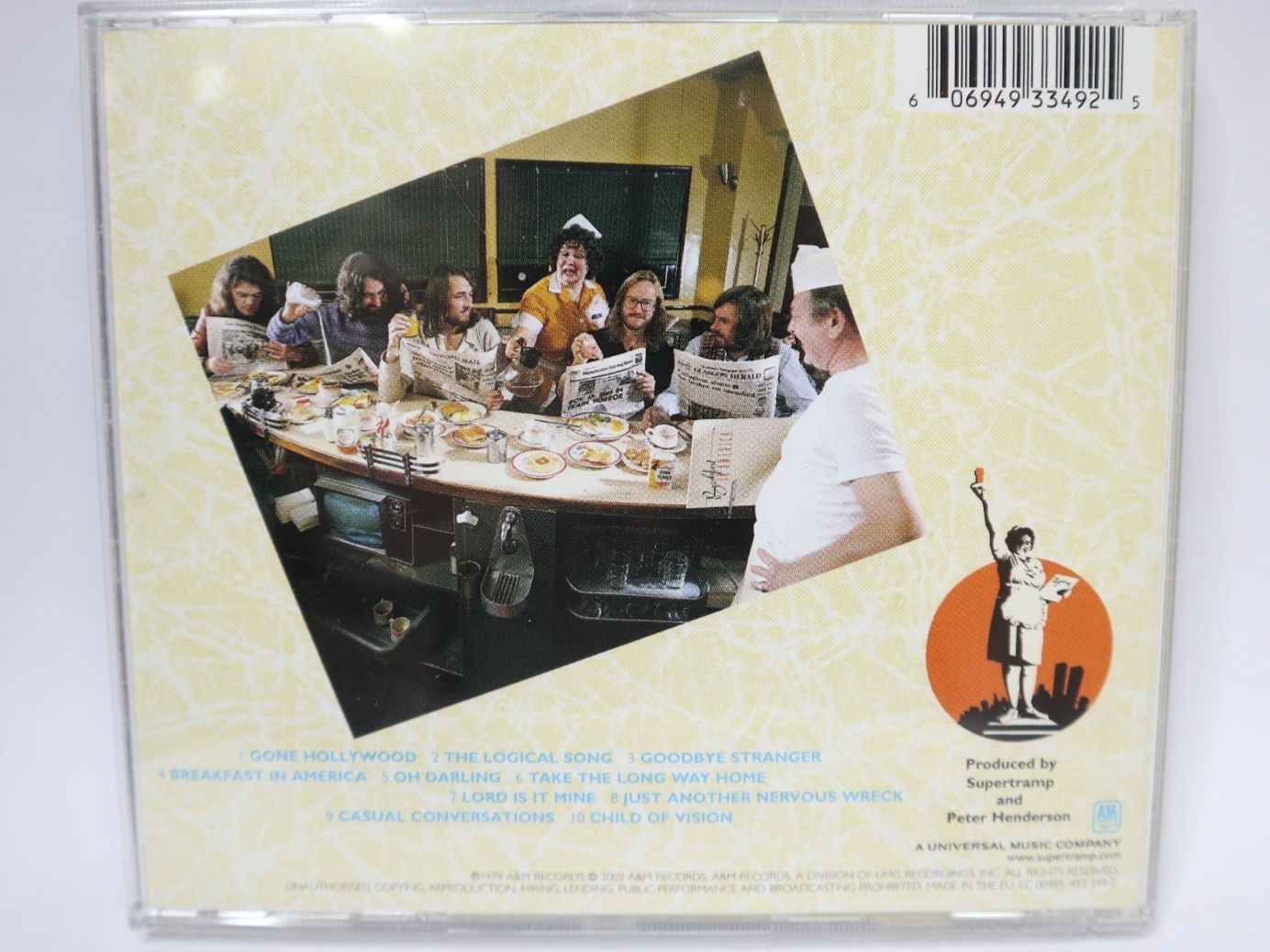 CDs: CD Supertramp, Breakfast in America – Gebraucht aus Eschenbach SG von Astalavista 1