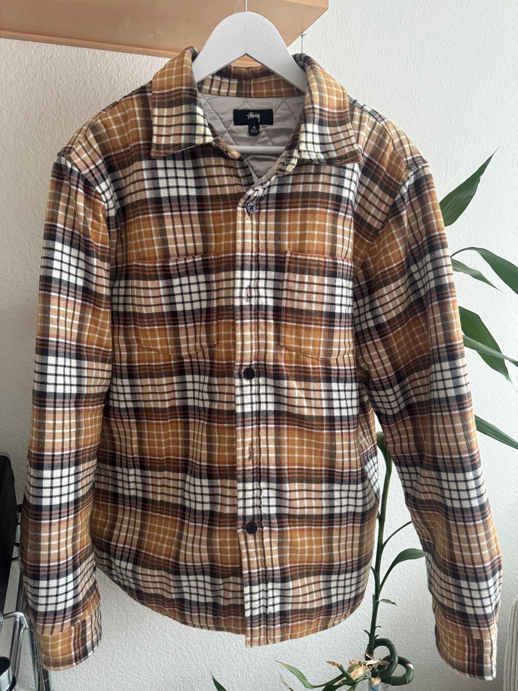 Camicie: Stüssy Flanellhemd Jacke Gr M – Usato da zürich venduto da tanike