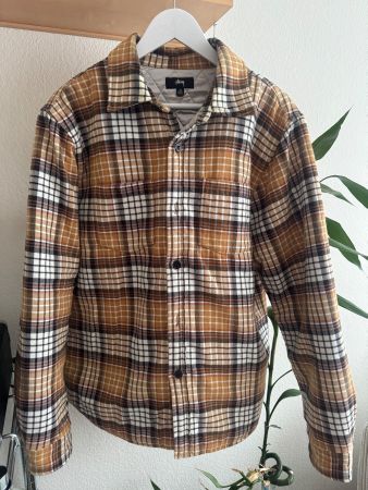 Stüssy Flanellhemd Jacke Gr M