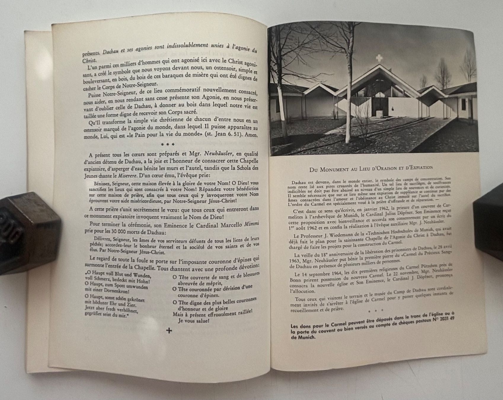 Documenti: Brochure "Comment était-ce à Dachau" 4e édition – Usato da Neuchâtel venduto da gefdeneuch 9