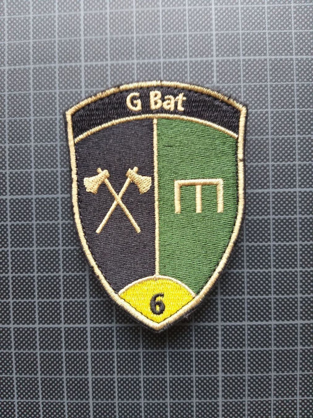Schweizer Armee Placchette & Badge: Verbandsabzeichen G Bat 6 Kompanie 3 – Usato da Bauma venduto da SwissMilitaria
