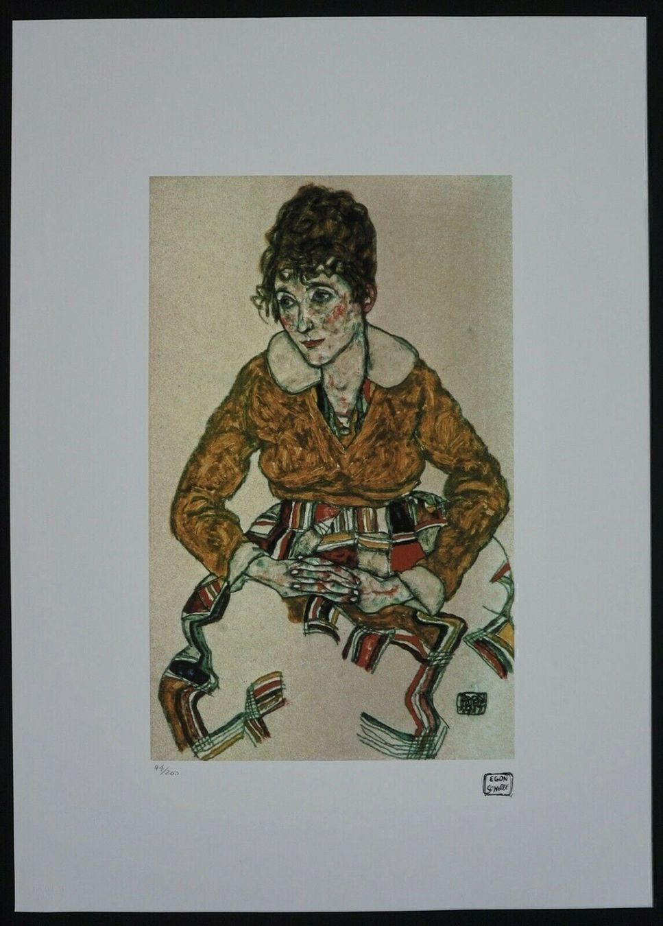 Foto & Immagini: EGON SCHIELE    HANDNUMMERIERT DRUCKSIGNIERT – Usato da Gersau venduto da kunst-online