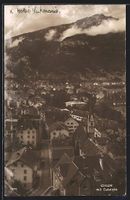 Chur, Ortsansicht mit Calanda und Hotel 