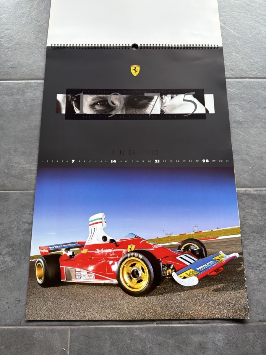 Ferrari Calendari: Original Ferrari Kalender 2002 – Usato da Wolfwil venduto da Rolex1 6