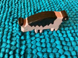 Holzschwein handgeschnitzt für Bauernhof