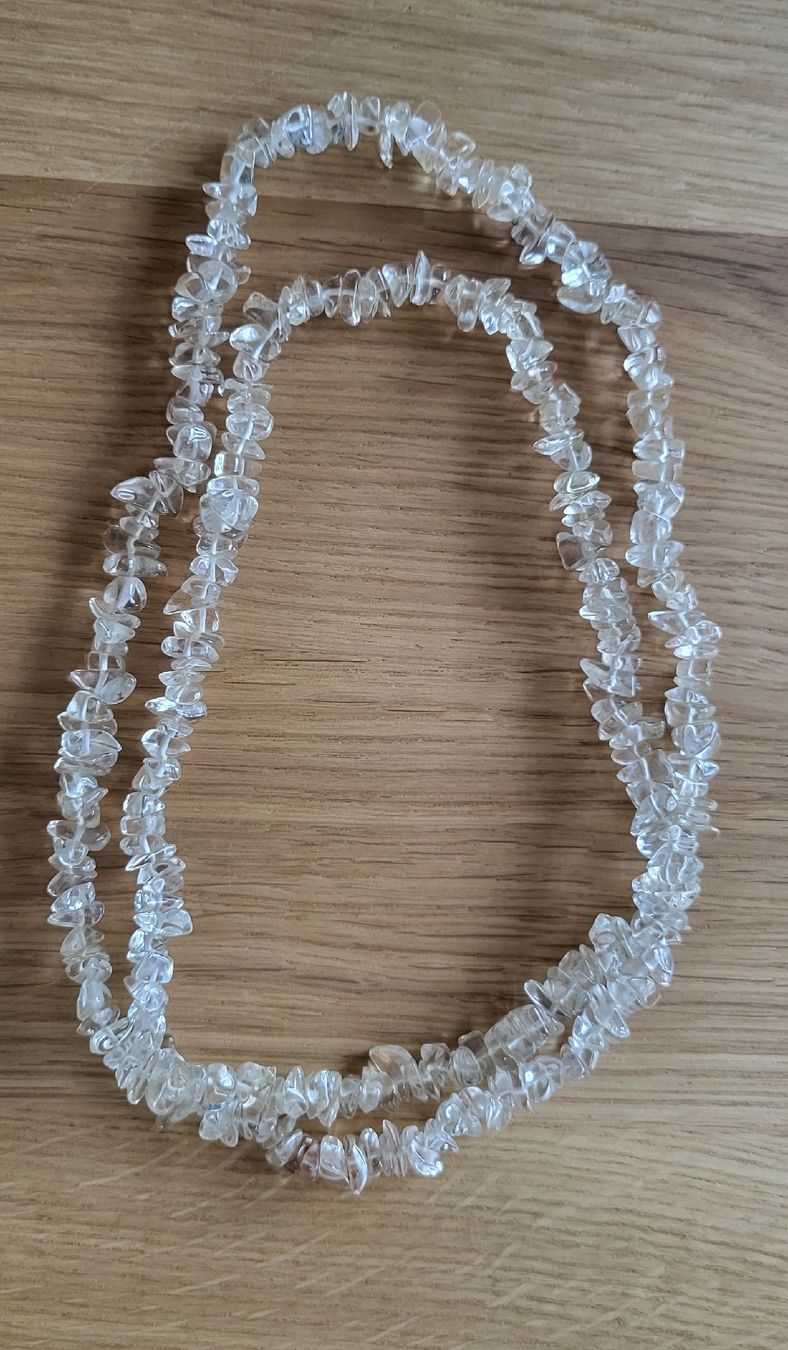 Catenine: Wunderschöne Bergkristall Kette, neuwertig – Nuovo (secondo la descrizione) da Brugg AG venduto da Leona90 1