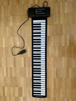 Roll Up Piano Keyboard aus Silikon (neuwertig)