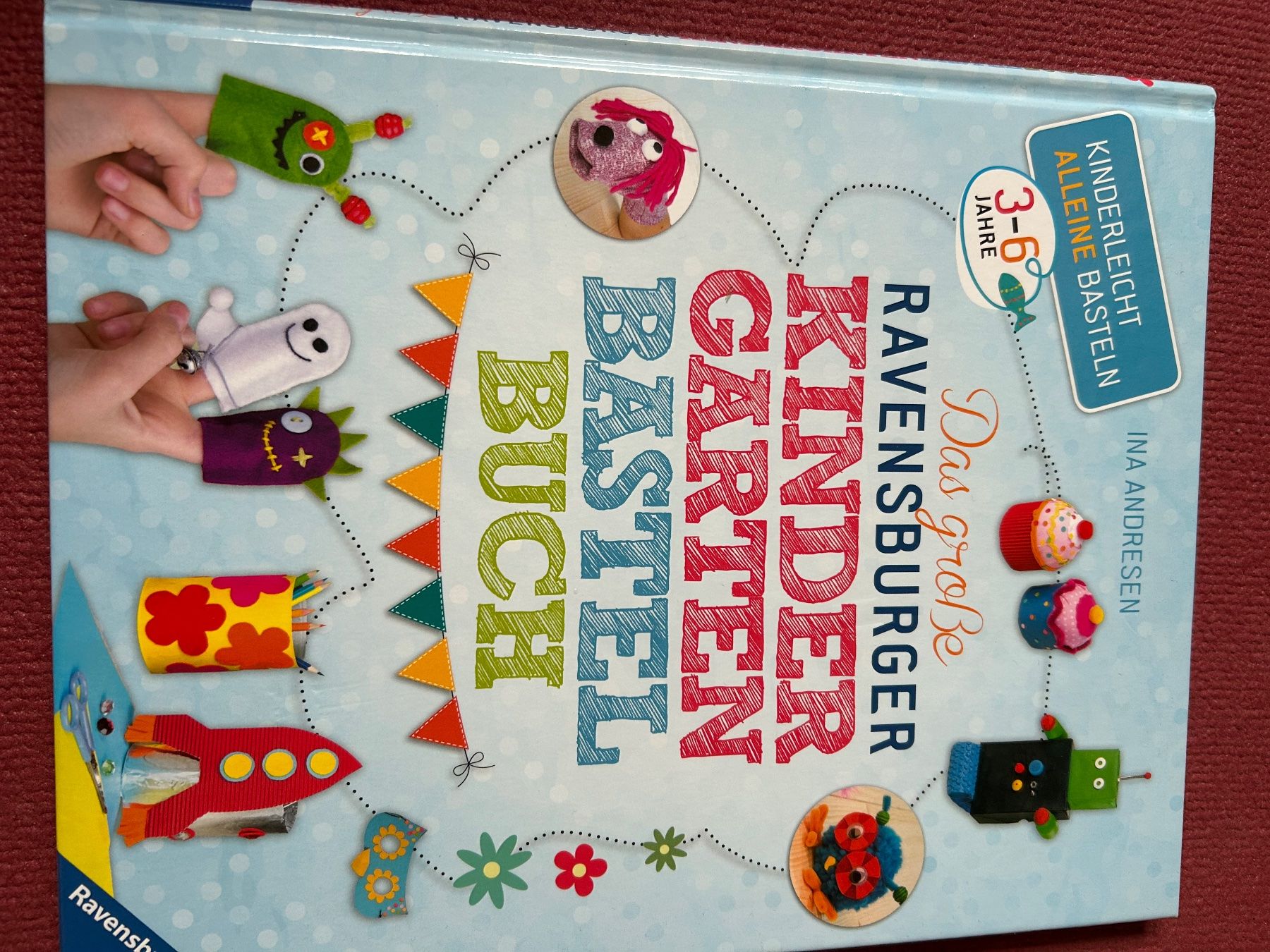 Libri: 4 Bastelbücher Kindergarten – Nuovo (secondo la descrizione) da Goldiwil (Thun) venduto da chrigle24 2