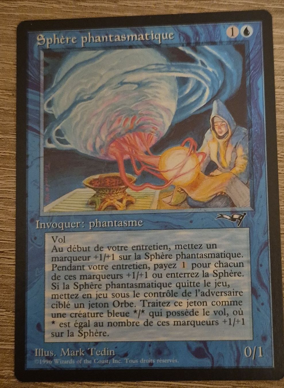 Magic The Gathering Sammelbilder & Trading cards: Magic The Gathering - Sphère phantasmatique - utilisé – Neu (gemäss Beschreibung) aus Genève von Bayoushi
