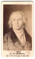 Fotografie Komponist Ludwig van Beethove