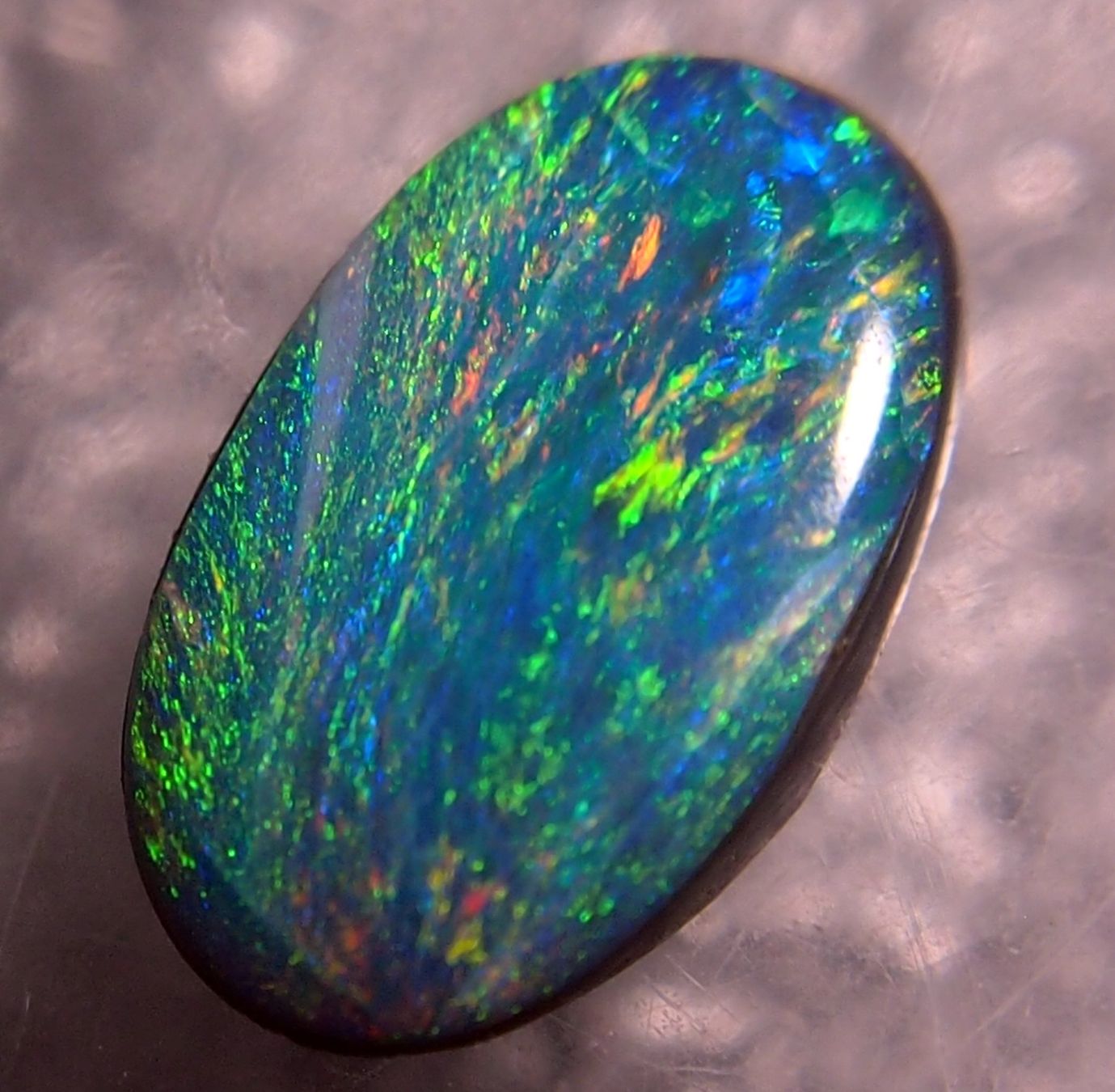 Pietre preziose: 1 ct. Multicolour Blackopal-Douplette AAA – Nuovo e nell'imballaggio originale da Reinach BL venduto da rumablum 9
