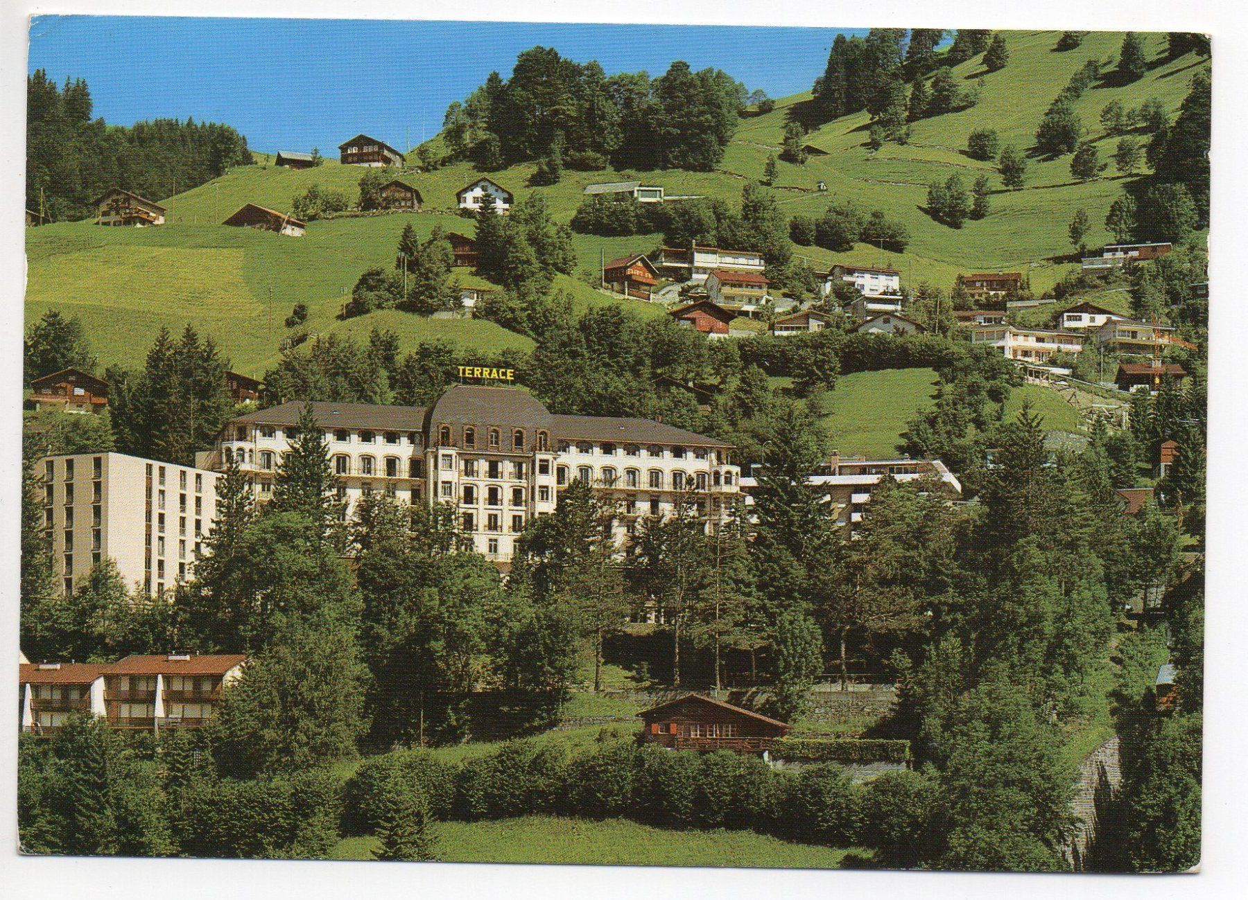 Cartoline postali: ENGELBERG Hotel Terrace – Usato da Jona venduto da philajona