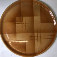 bräunliche Torten- Kuchenplatte Villeroy&Boch