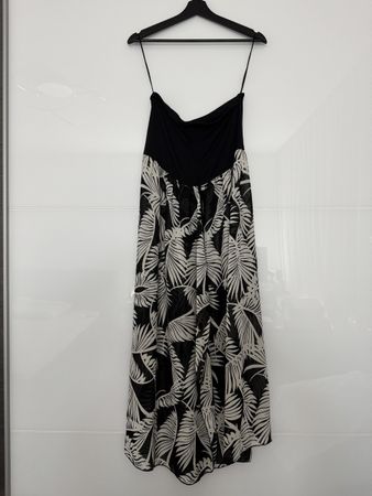Strandkleid von bonprix in der Gr. 40 im Palmenmuster