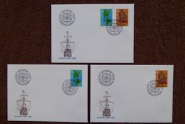 (F287) FDC 1992: Zst. Nr. 826 + 827