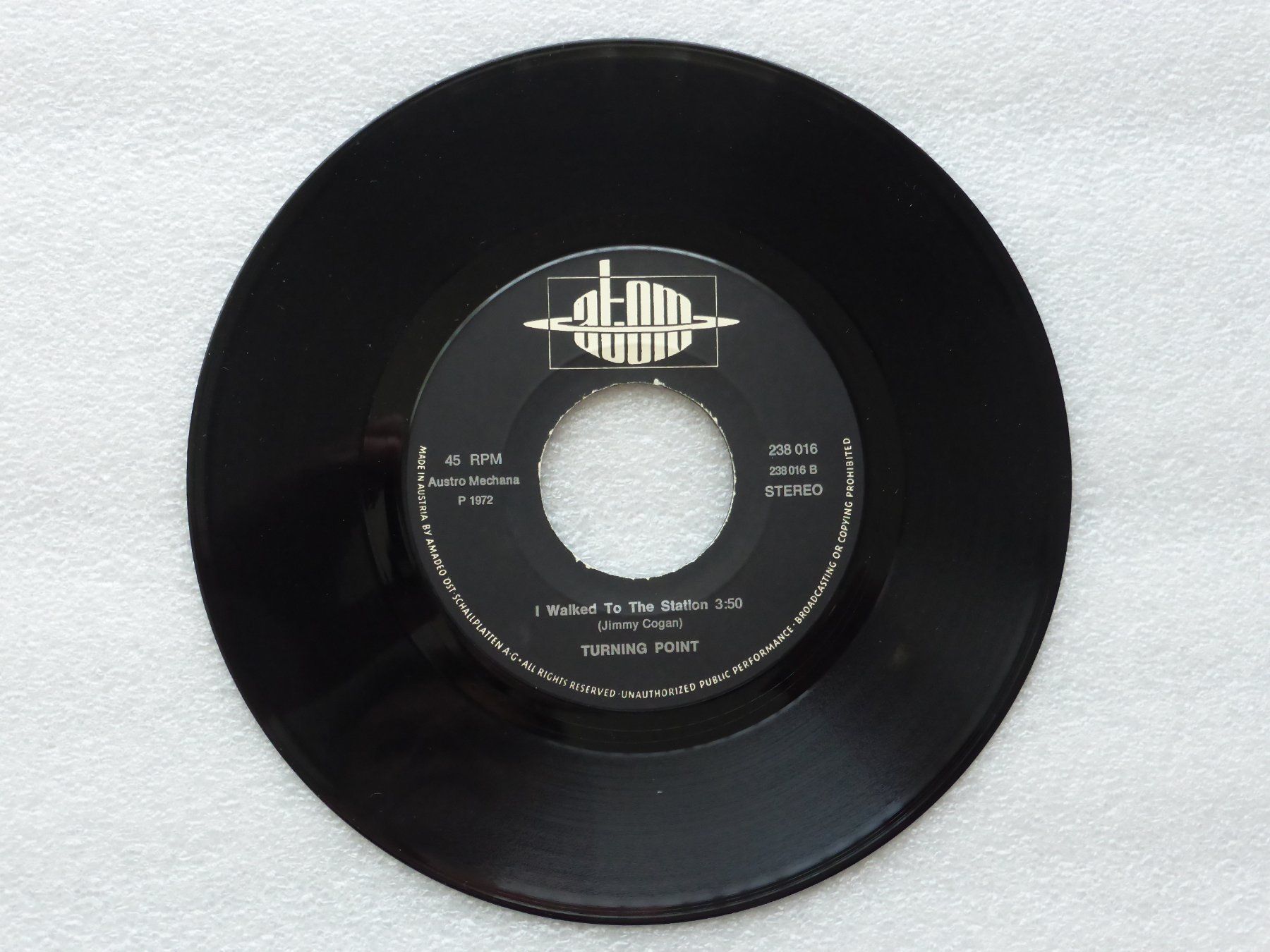 Dischi in vinile: Vinyl Single   TURNING POINT – Usato da Küssnacht am Rigi venduto da Mondkinder 2