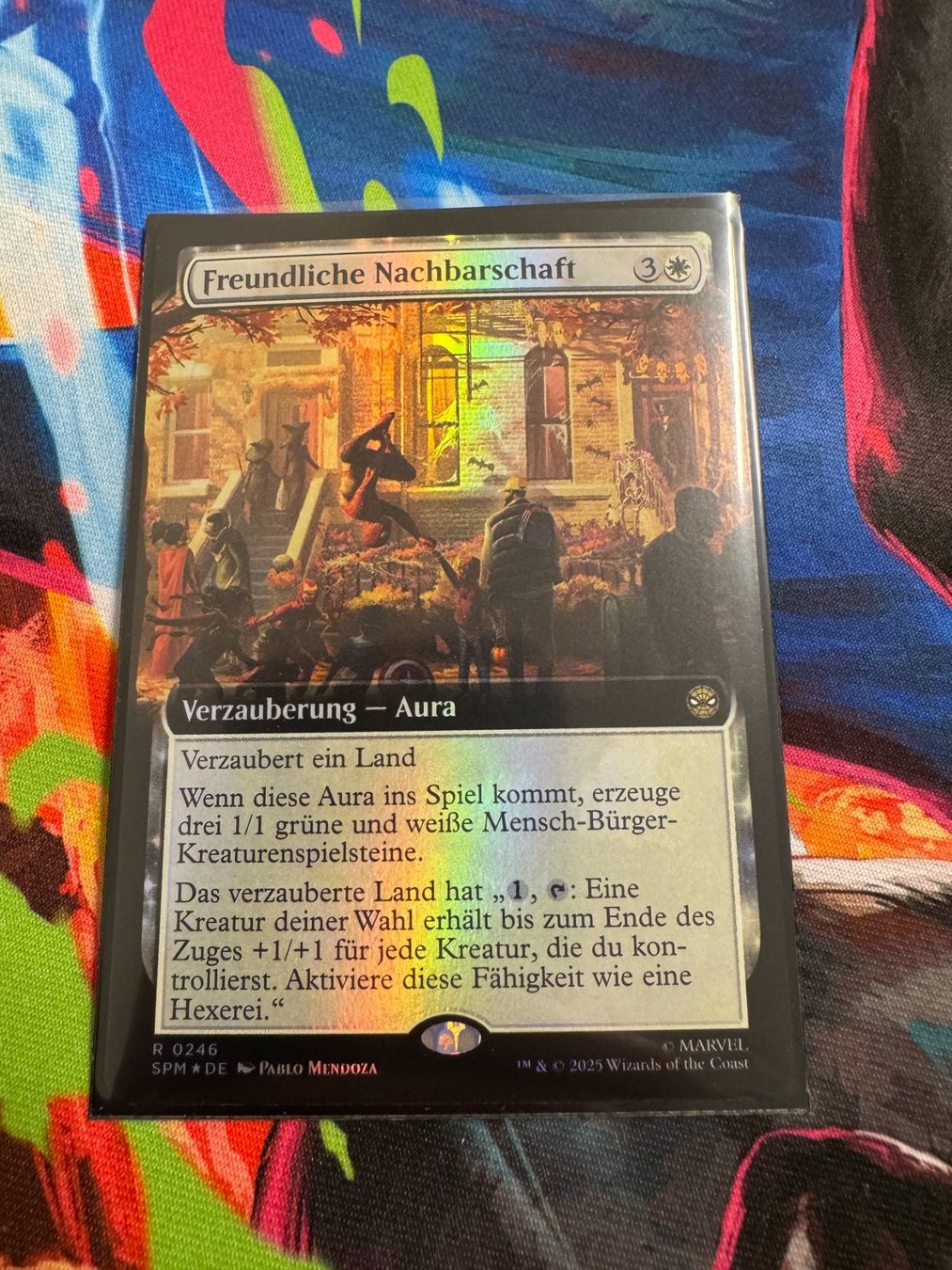 Magic The Gathering Carte collezionabili: Freundliche Nachbarschaft -Foil- Marvel's Spider-Man - Magic – Nuovo (secondo la descrizione) da Bülach venduto da Pfrenzel