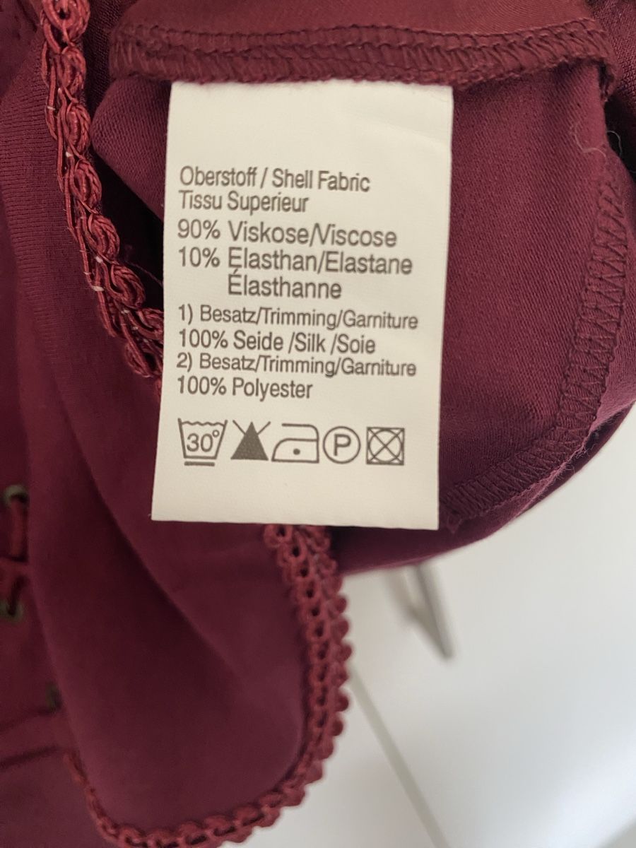 Biba Top: Neues Top von Biba Farbe Bordeaux – Nuovo (secondo la descrizione) da Sonnental venduto da Sternli57 3