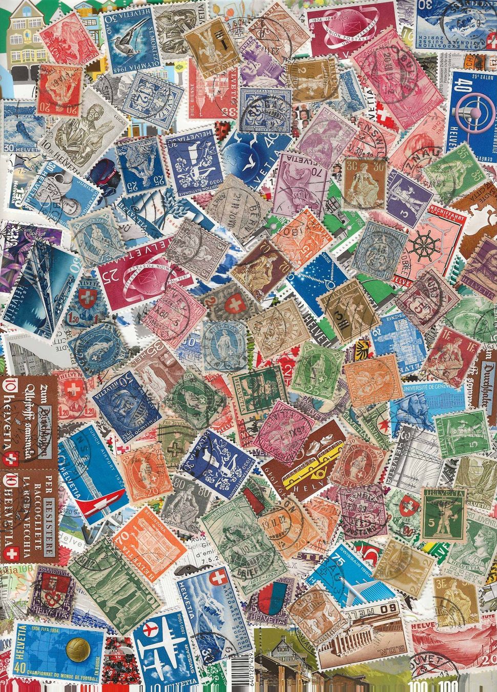 Alle Briefmarken: VR12 - 30 gr. timbres CH en vrac – Neu und originalverpackt aus Trélex von Phil_Albert