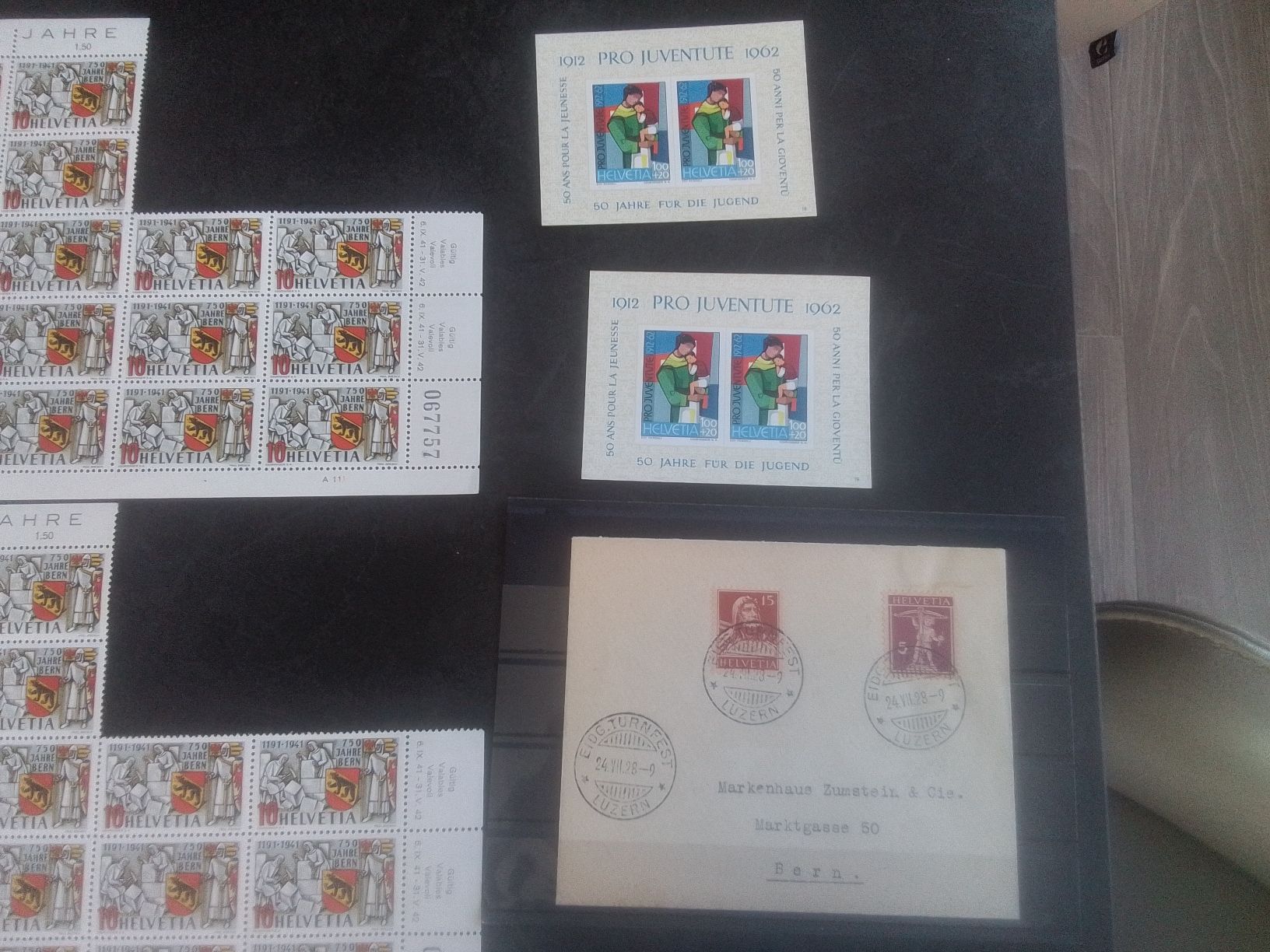 Tutti i francobolli: Lot Briefmarken Schweiz ab 1.-  – Usato da Reichenburg venduto da Pipo-67 7