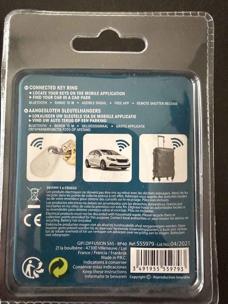 Portachiavi: 2er Set Wiami Locator Tracker + hompay Xpert Schlüsselfinder – Nuovo e nell'imballaggio originale da Thun venduto da sansan01 4