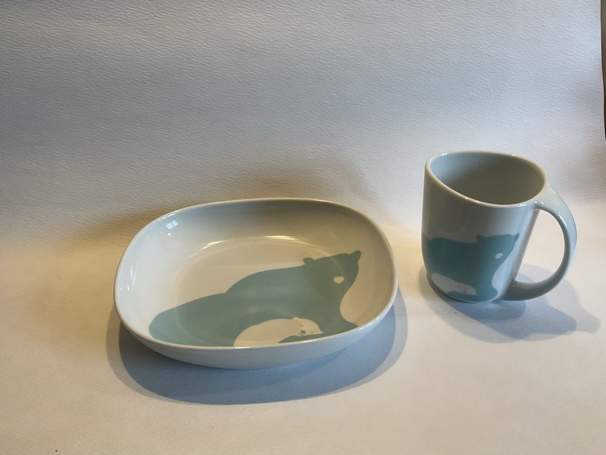 Set di piatti: *** Hübscher Kinderteller mit Tasse *** Keramik *** – Usato da zürich venduto da ce_sisi 1