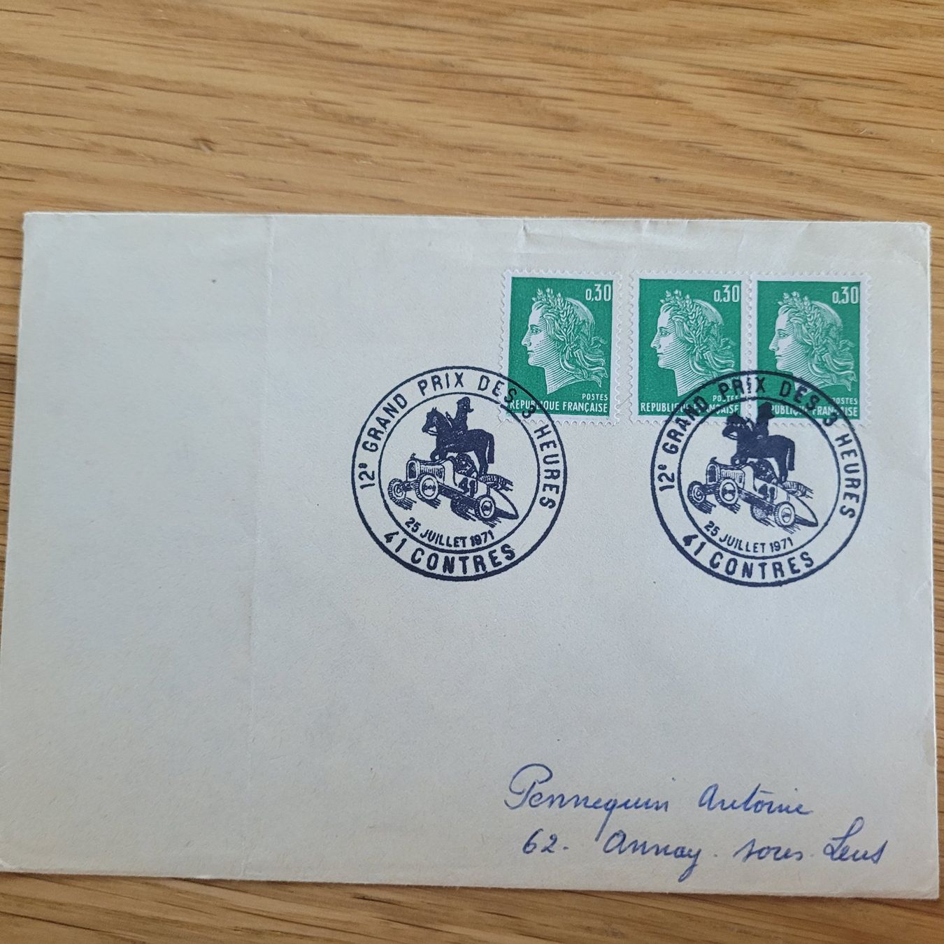 Tous les timbres: Document Automobile Grand Prix Des 3 Heures 1971 – D'occasion à Biel/Bienne par Destockweb