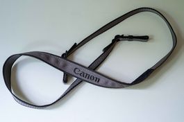 Canon Kameragurt grau/schwarz - 104cm Länge, 2.4cm Breite