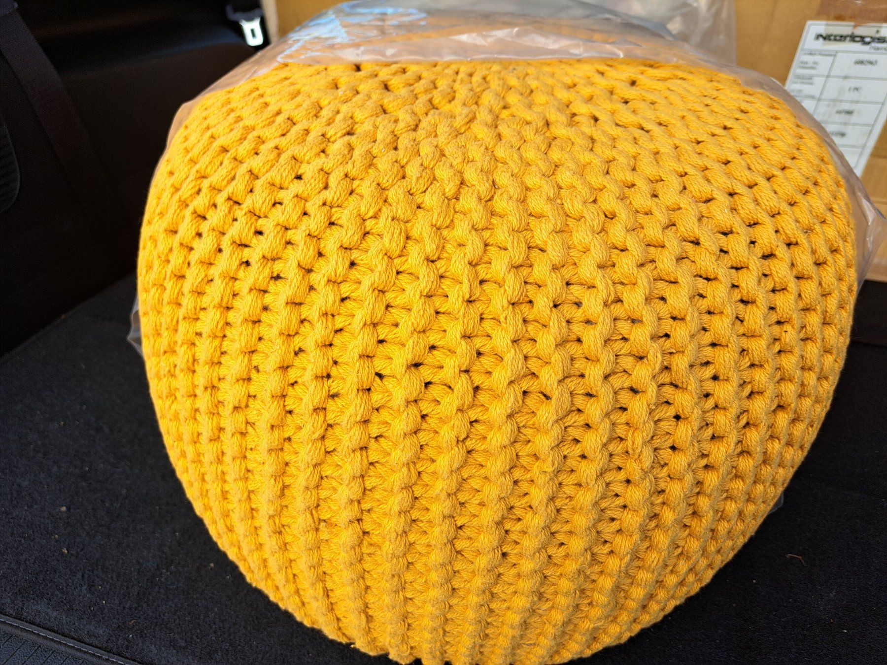 Sgabelli: Pouf Sitzhocker senfgelb – Usato da Schmerikon venduto da hil_f99h