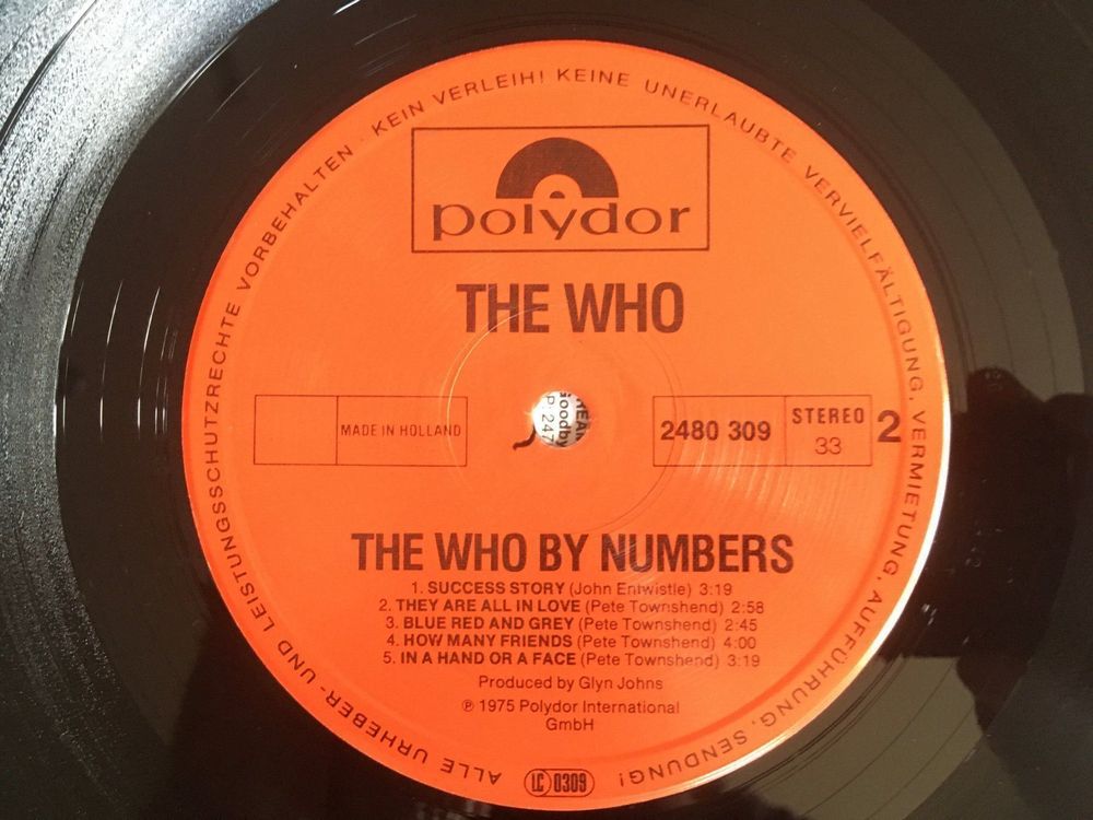 The Who The Who By Numbers Kaufen auf Ricardo