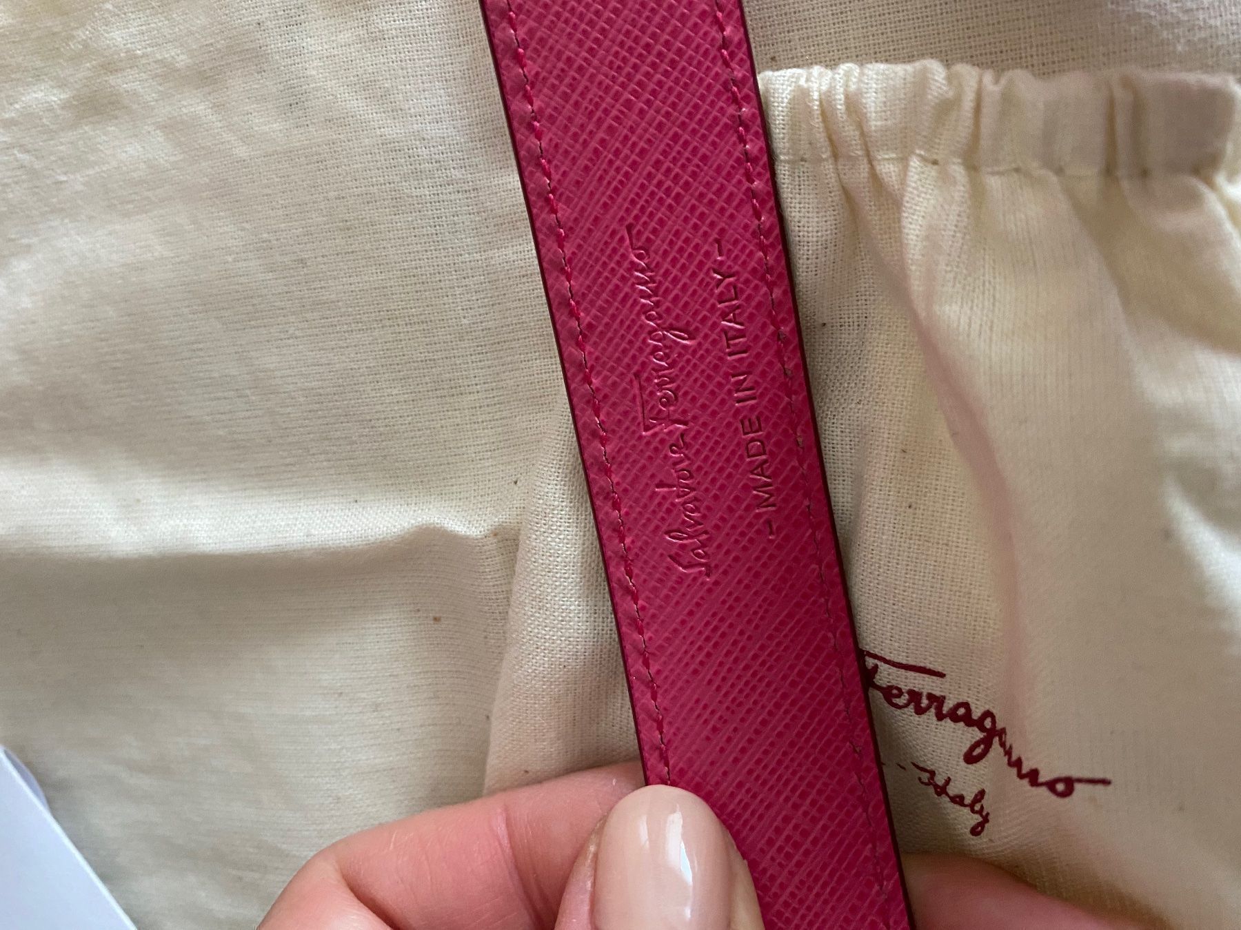 Salvatore Ferragamo Cinture: Salvatore Ferragamo Belt - 85 – Usato da Ponte Tresa venduto da La_Vie_En_Rose 3