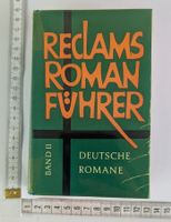 Reclams Romanführer, Band I, Deutsche Romane, 1964, Top!