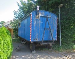 Ausgebauter bewohnbarer Bauwagen:5.40m x 2.30m, Baujahr 1987