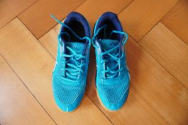 ASICS Hallen-Turnschuhe Upcourt 5 türkis Grösse 40