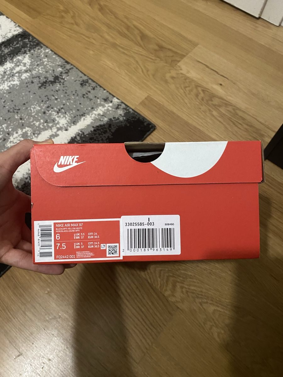 Nike Scarpe da uomo: Nike Air Max 97 Noir/Jaune – Nuovo e nell'imballaggio originale da Lausanne venduto da PANDA7 6