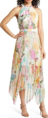 Vince Camuto Sommerliches Kleid mit Blumenprint S Maxikleid