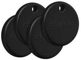 Chipolo POP 4er-Set Schwarz - neu