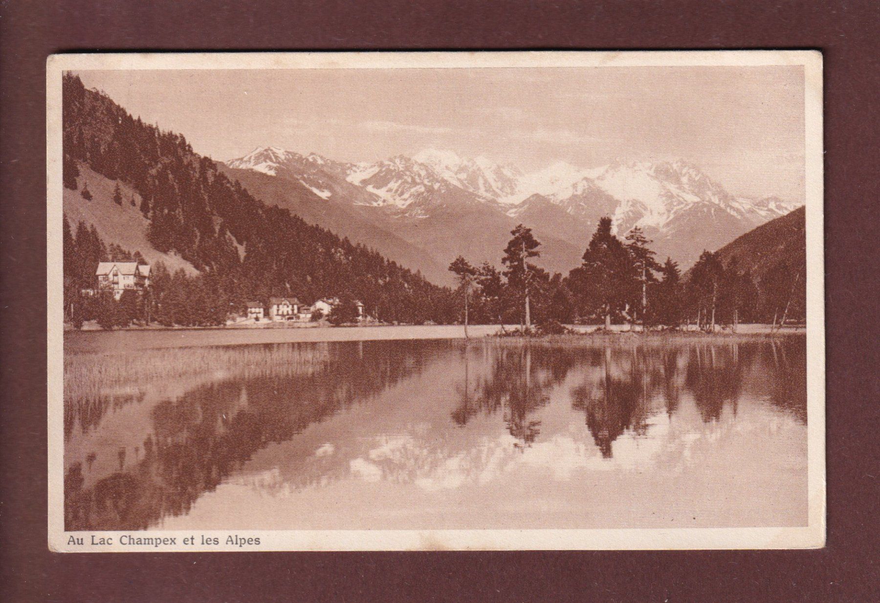 Ansichtskarten: LAC CHAMPEX – Gebraucht aus Pully von nicecards